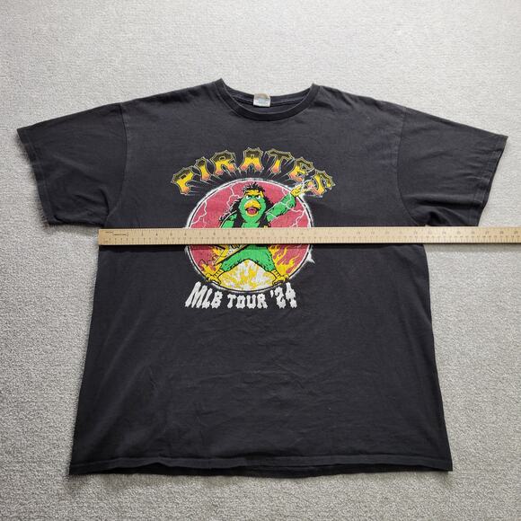 Delta Pro Weight Pittsburgh Pirates 2024 MLB Tour Band Style Tee Men’s Large - Picture 4 of 5